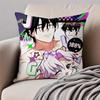VVirtual Strangers Aesthetic Decor Cushion Cover Pillowcase Antidustmite Invisible Zipper Short Plush Sofa Cushion