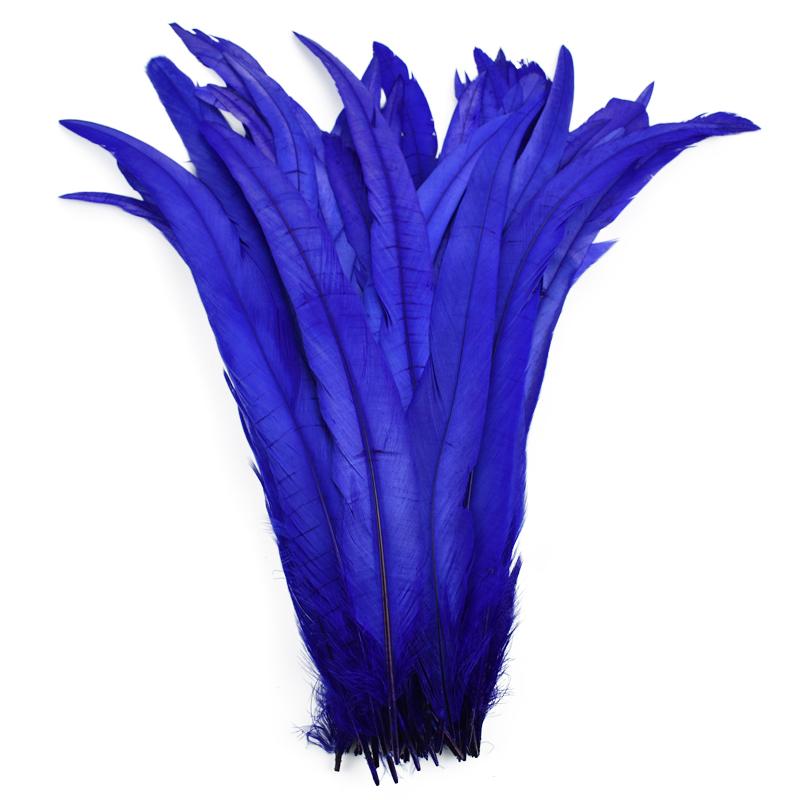 100Pcs Natural Rooster Feathers for Decoration 25-35cm 10-12" Chicken Pheasant Carnival Handicraft Accessories Decor For Clothes