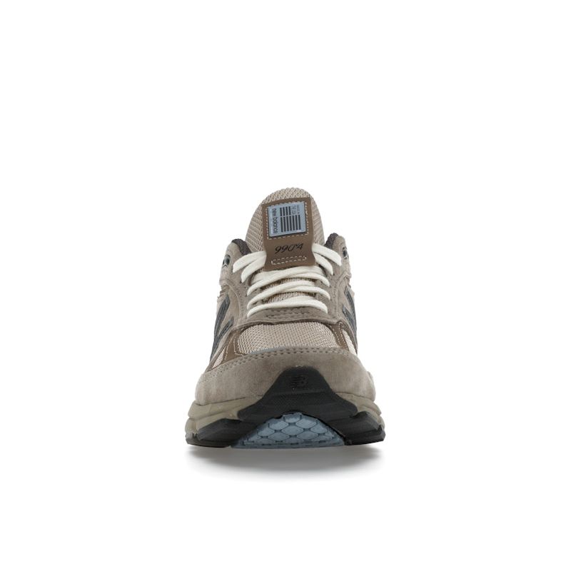AURALEE X New Balance 990v4 Made In USA London Fog Unisex Sneakers Brown Turkish-Coffee Blue-Shadow U990AR4