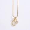 26 Alphabet Pendant Initial Letter Star Necklace Couple Name Jewelry Gifts