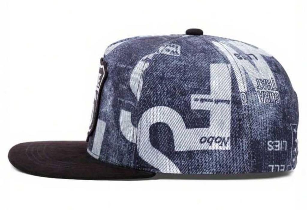 Sproutsy Men's ROUTE66 Baseball Cap, Casual and Stylish for Outdoors, Flat Cap (Blue)