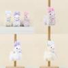 Pendant Alpaca Bow Plush Toy Claw Machine Doll Bag Hanging Children Decoration