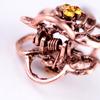 Korean hair accessories for women, diamond-encrusted retro hairpins, bangs clips, cherry twist