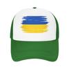 Summer Mesh Sun Hats Ukraine Flag Baseball Cap  Unisex Print Outdoor Sports Adjustable Baseball Caps