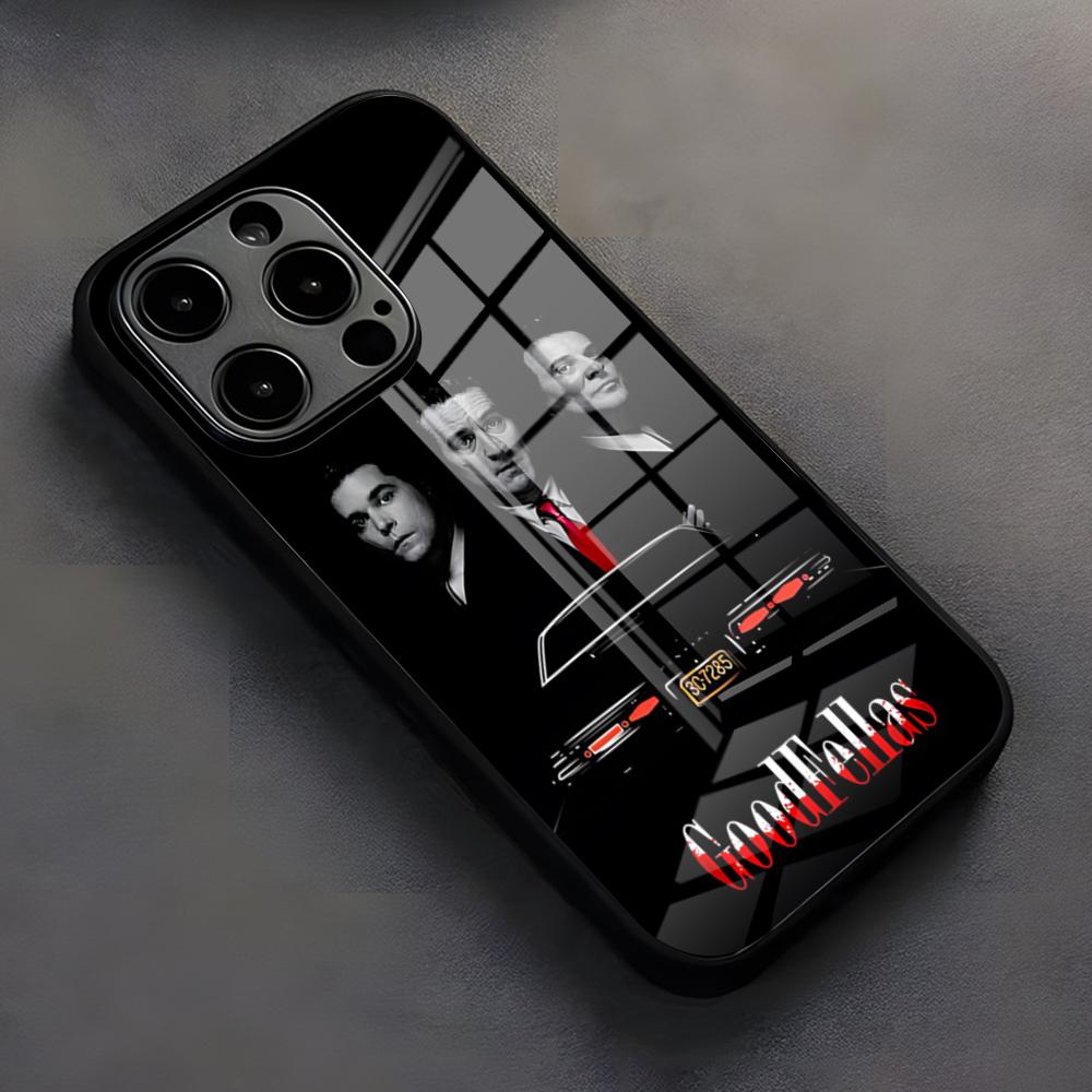Classic Movie Goodfellas Phone Case For IPhone 17 Pro Max 16 15 14 Pro Max 13 11 X Xs Xr 8 7Plus Glass Cover