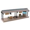 Simulated Miniature Subway Station Figure Display Architecture Scene Model  Children Gift
