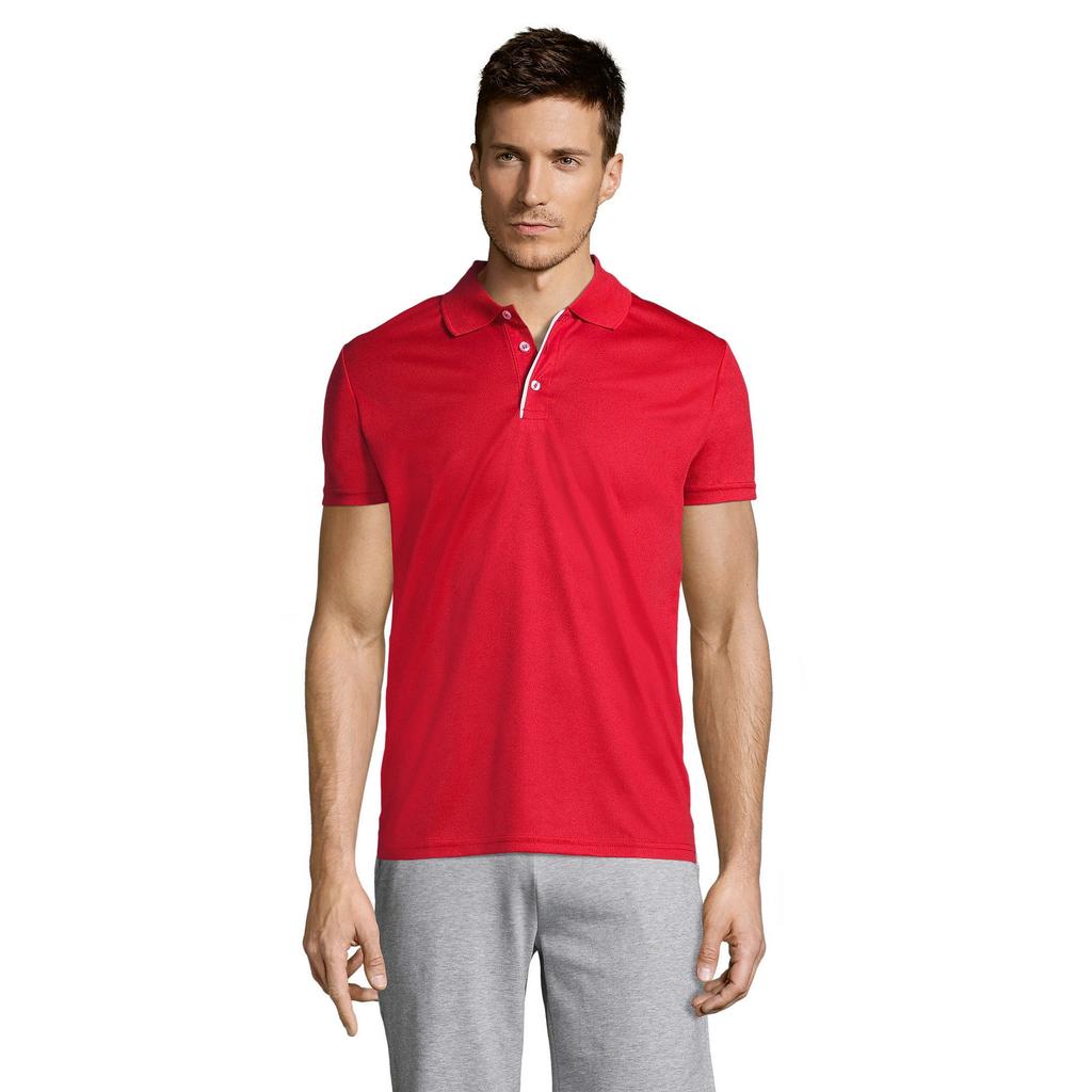 Mens Performer Sports Polo Shirt