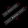VMAD6 Car Threshold Protector Transparent Decorative Badge 3D Sticker For Skoda Octavia Superb Rapid Kodiaq Karoq Fabia Kamiq Roomster