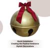 45cm 60cm Christmas Decorative Bell Balloons Inflatable Toy Ball Pvc Giant Big Large Balls Home Garden Ornaments Festive Decor