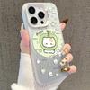 Silver Cartoon Phone Case for iPhone 13/14/15ProMax/16Pro/17