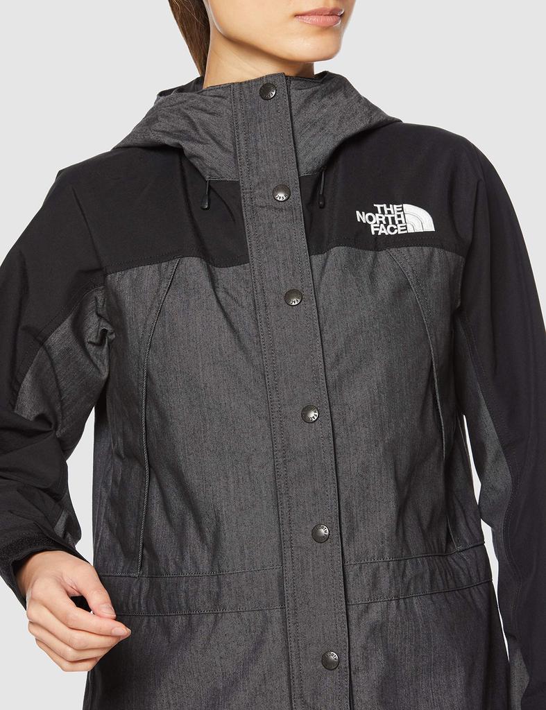 The North Face Mountain Light Denim Waterproof Nylon Black Size S Women's Jacket, NPW22135, Gore-Tex Denim,