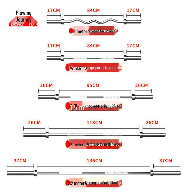 Gengtu Coated Barbell Set
