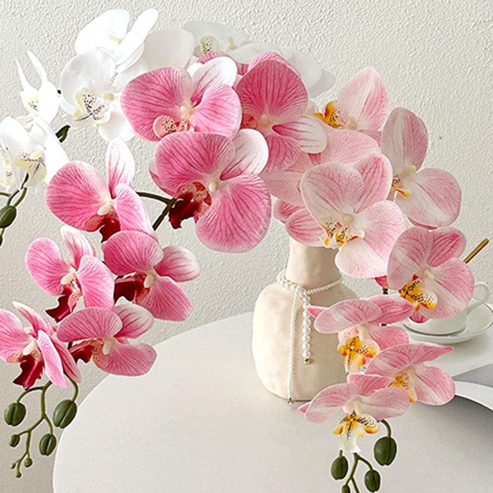 Fake Flower Decoration Phalaenopsis Artificial Flower