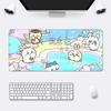 Cute Anime Chiikawas Mousepad HD Printing Computer Gamers Locking Edge Nonslip Mouse Pad XXLxcm Keyboard PC Desk Pad