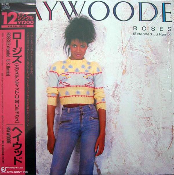 

12inch Record HAYWOODE - Roses 123P771 Epic, Epic/Sony 1986 Japan Soul/Funk Used