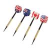 Soft Tip Darts Set with 50 Dart Tips 12 Flights Shafts Barrels Easy To Replace Darts Plastic Tip for Electronic Dart Board