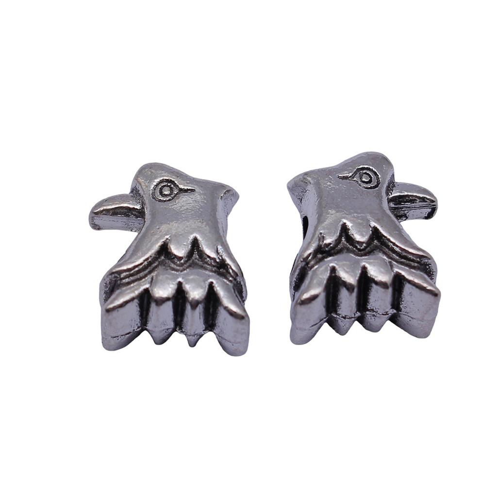 Animal Spacer Beads Large Hole Charms For Necklace Jewelry Making Starter Kit