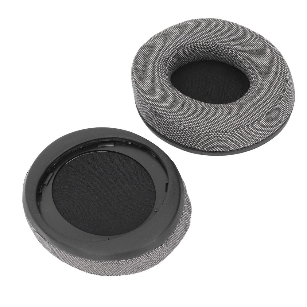 2PCS Cotton And Linen Fabric Noise Isolation Ear Cushions for SHP9500 SHP9600 Headphone Repair