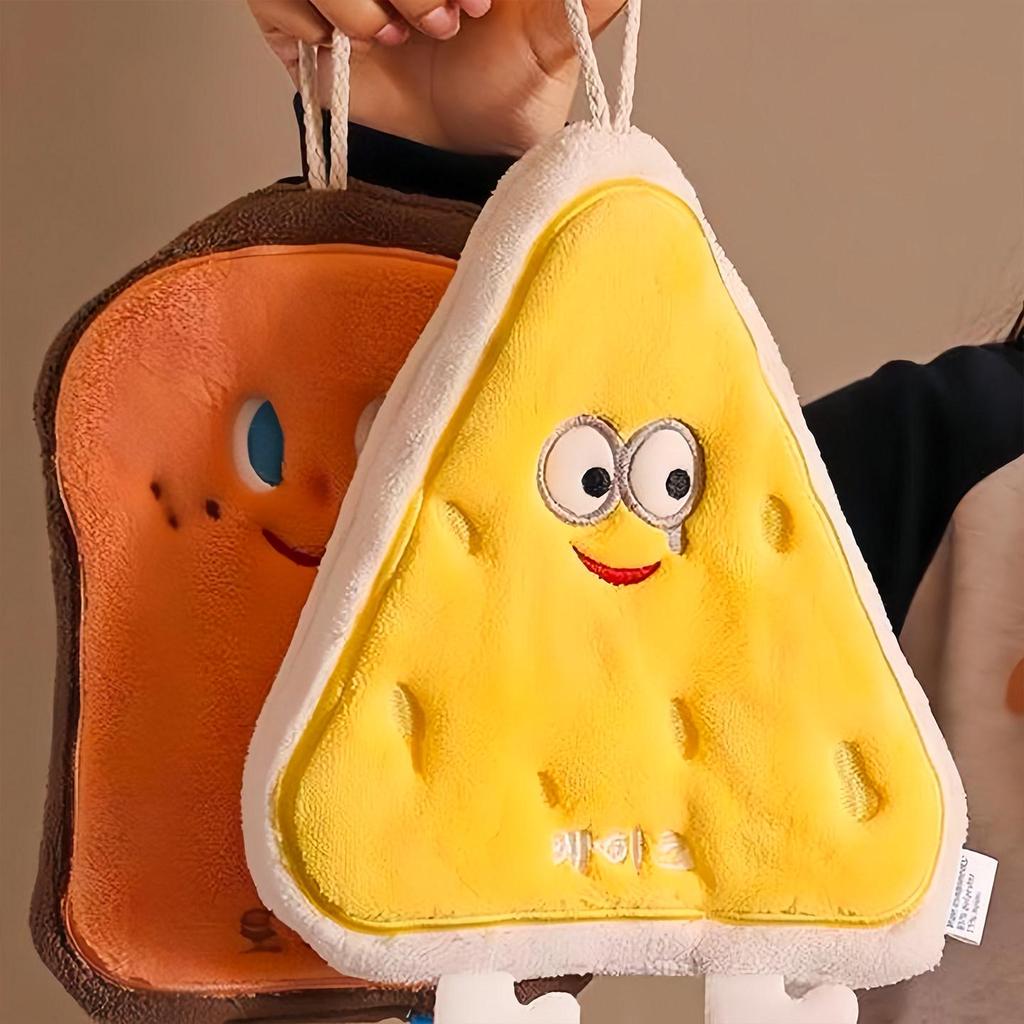 Cartoon Absorbent Thickened Bathroom Hand Towel & Kitchen Dishcloth