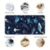 Deep Sea Blue Fish Mouse Pad Computer Laptop Pad Desk accessories Keyboard Mouse Pad Game Console Pad office Pad Anti slip