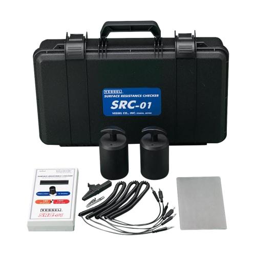 VESSEL Surface Resistivity Meter SRC-01 for Measuring the Surface Resistivity of Floors, Mats, Desks, and Chairs