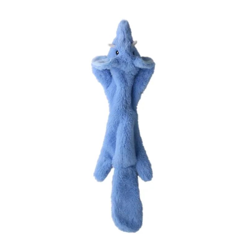 New Crocodile Soft Shell Plush Dog Toys Outdoor Play Interactive Squeaky Dogs Toy Sounder Sounding Paper Chew Tooth Toy