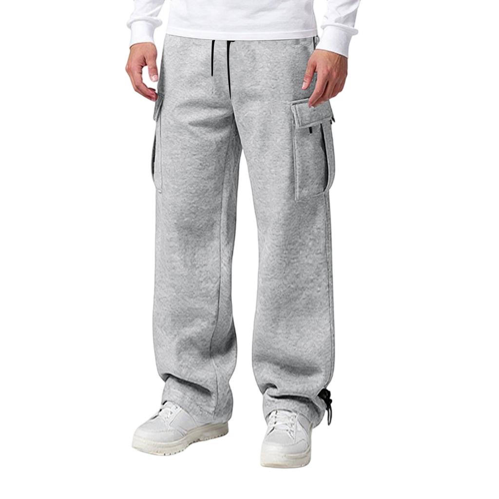 Men's Fashion  Leisure  Middle Waist  Long Style  Casual Pants