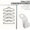 25Pcs Gravity Closet Storage System – Dual-Use Wall-Mounted/Closet-Door Storage Rack With Hanger Connectors, Weighted And Stable Plastic Hooks