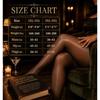 Shiny Tights For Women, Plus Size Black Sheer Ultra Shimmery Pantyhose, Sexy Oil Glossy Stockings Nylon