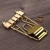 4 String Trapeze Tailpiece Bass Bridge with Mounting Screws Electric Bass Tail Archtop Tailpiece Bridge Replacement