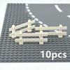 DIY Zubehör Stadt Freunde Haus MOC Teile Zaun Treppen Leiter Tor Bausteine ​​Tür Fenster Figuren Garten Leduo Ziegel
