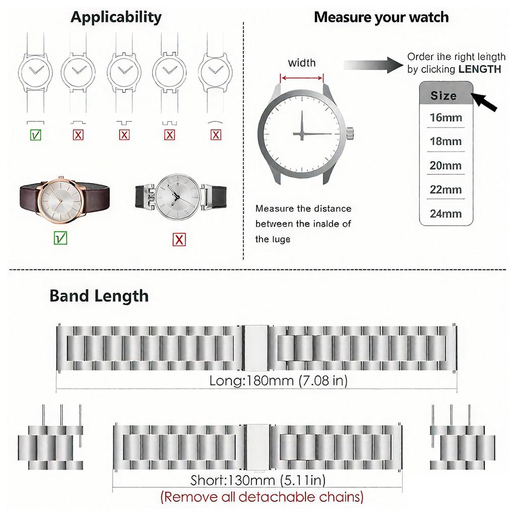 22mm Stainless Steel Metal Strap with PC Hard Case for Garmin Venu 4 45mm 18mm Watchband and Protection Case for Venu4 41mm