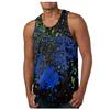 Mens Fashion Hawaiian Beach Sports Tank Top Men Gym Print Vest