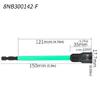 Long Hexagonal Socket Adapters Hexagonal Nut Driver for Enhancing Torque Transmission in DIY Projects and Machine Repairs