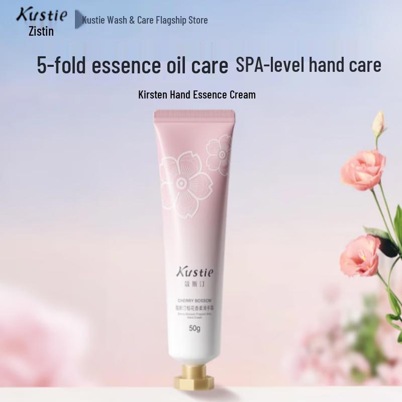 Kustie Cherry Blossom & Rose Hand Cream