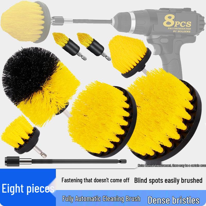 Electric Drill Brush Set for Floor, Car & Home Cleaning