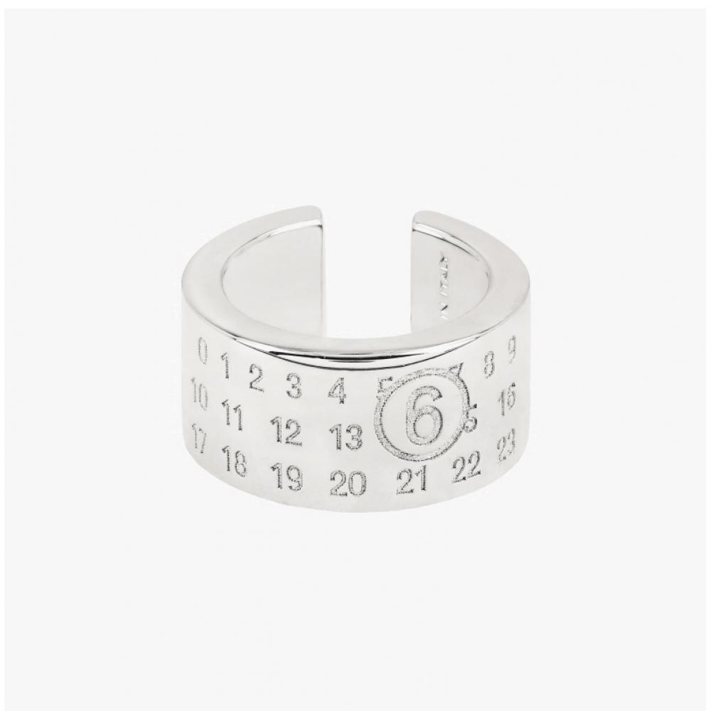 Maison Margiela Ear Cuff Earring Engraving Numbering Logo Sm6vg0113 P6469 951