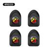 Mini Car Hooks Black Plastic Self Adhesive Invisible Hooks For Fiat Abarth 500 Tipo FR Punto Ducato Stilo Palio Bravo Pondo Ycahd11