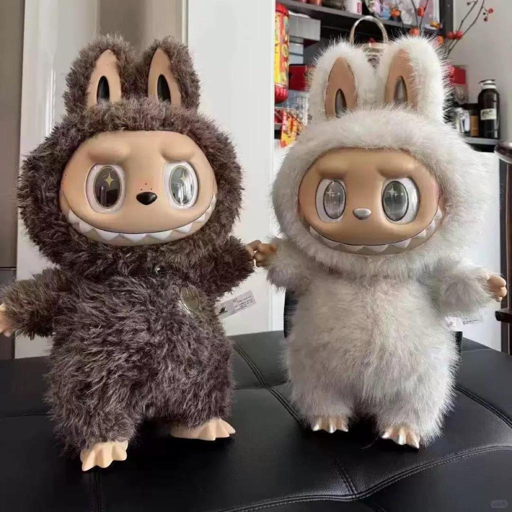 High quality 38CM Big Doll  LABUBU ZIMOMO Great leader, LABUBU ARCHANGEL Vinyl Plush Doll