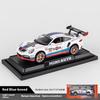 1/32 Scale Simulation Porsche 911 GT3 RSR Alloy Racing Model Ornaments Children's Holiday Gift, Open Door Sports Car Model Boy Toys