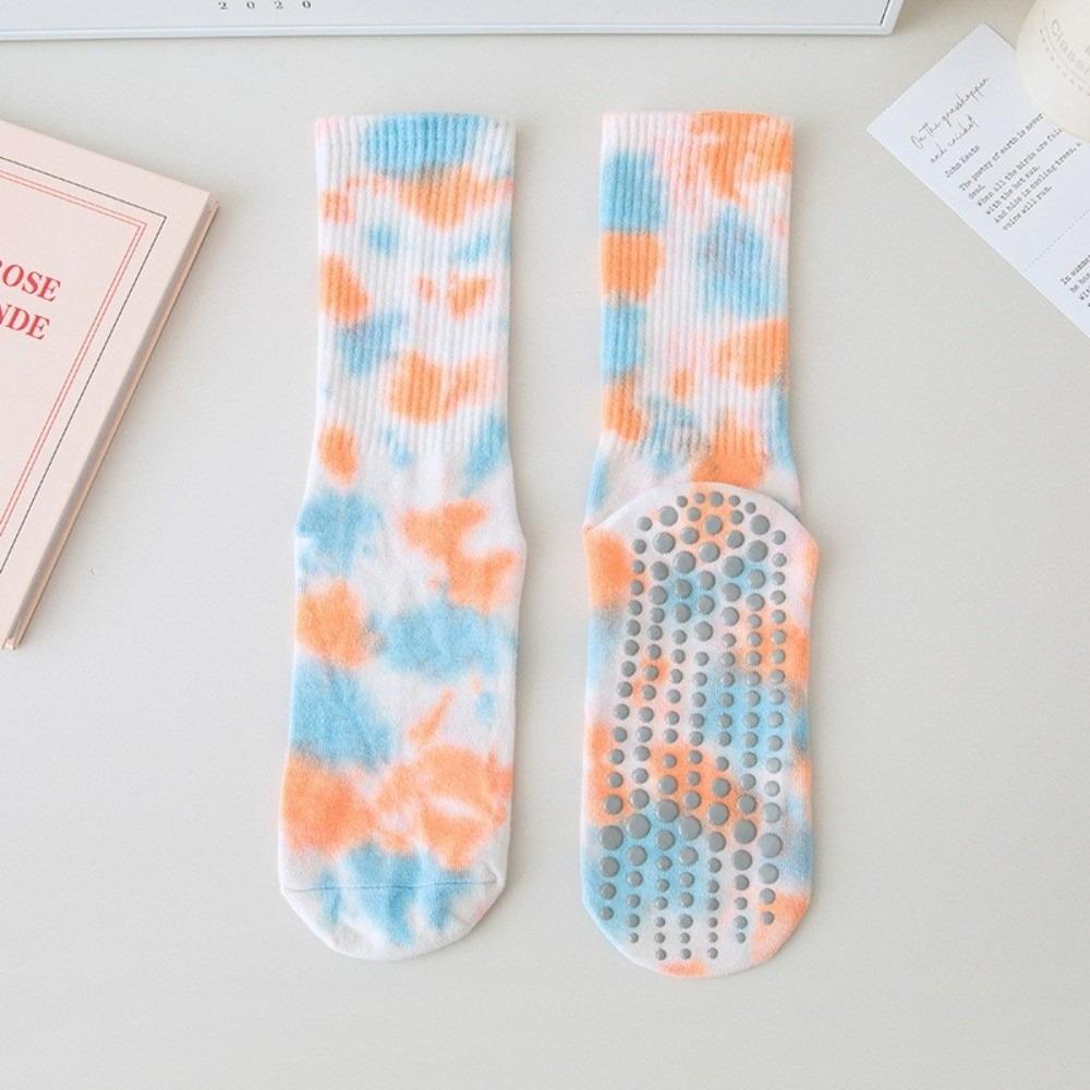 Colorful Yoga Pilates Socks Cotton Floor Socks Fashion Compression Socks Dance Fitness Training
