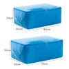 Large Capacity Comforter Storage Bags with Zipper Moistureproof Space Saver Luggage Clothing Moving Bag for Kindergarten