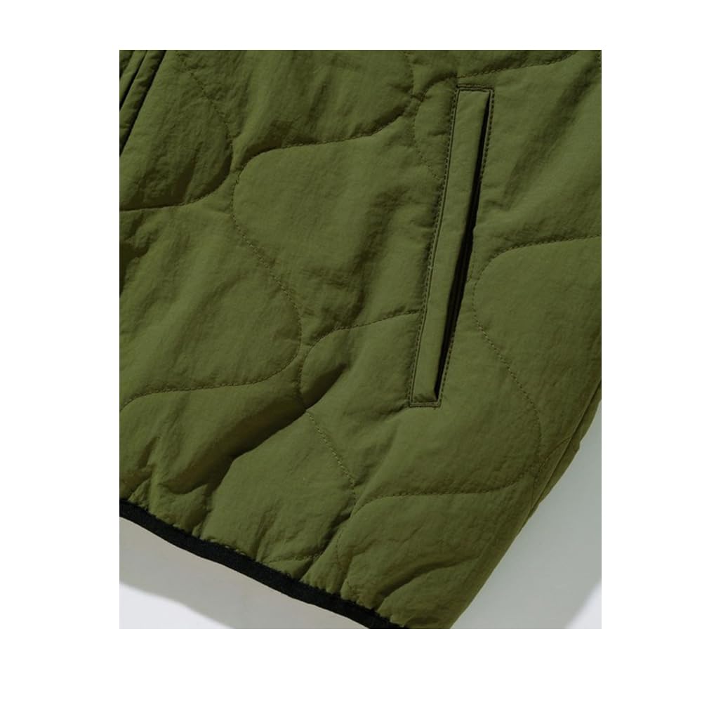 Reversible Quilted Olive [Extra Large] Jacket, Men's,