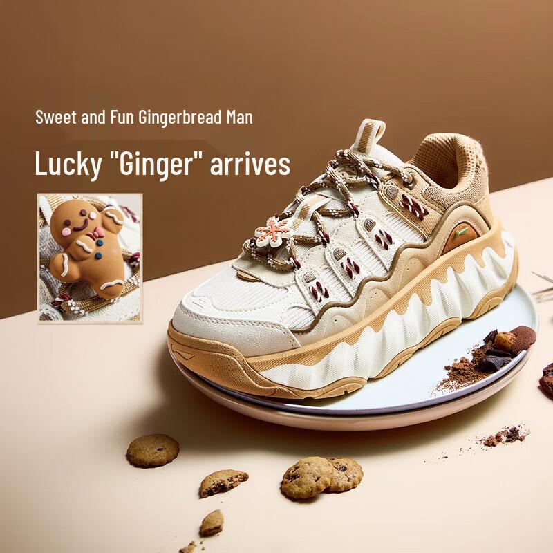 LI-NING Women s Disney Cookie Low-Top Casual Shoes 37