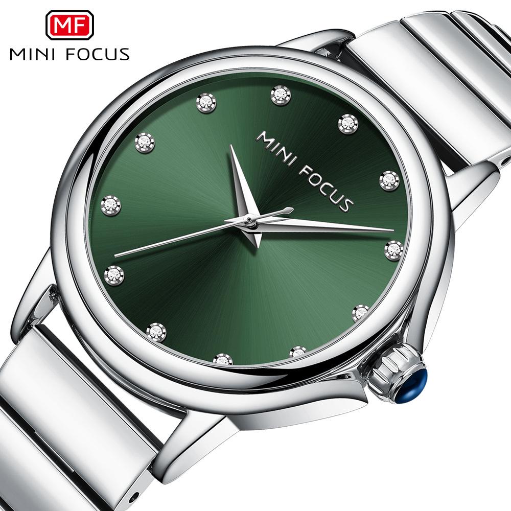 Watches Light Luxury Fashion Women's Watch Japanese Movement Waterproof Diamond Steel Band Women's Watch