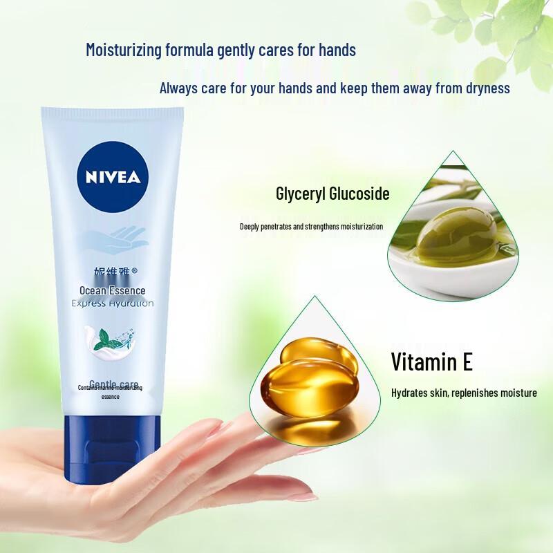 Nivea Feuchtigkeitsspendende Handcreme (3 Pack)