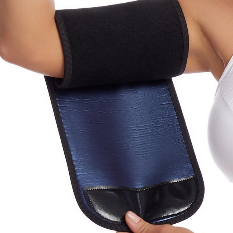 1 Pair Arm Trimmers Sauna Wrap Women Arms Sweat Hot Neoprene Bands Workout Slimming Fat Burner Trimmer Belt Corset