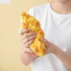 Creative Simulation Bread Squeeze Toys DIY Toast Pinch Toy Toast Squishy Toy Hand Relaxing