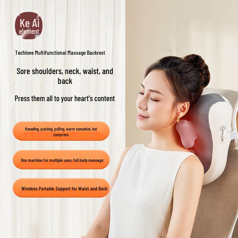 Smart Lumbar and Multi-Site Massager with Heat