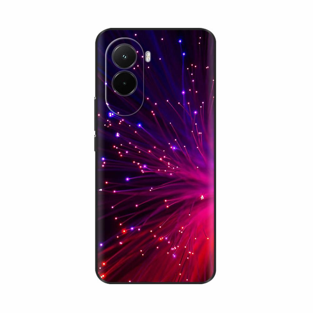 Phone Case For Xiaomi Poco M7 4G Case Soft Silicone TPU Back Cover For Poco M7 Pro 5G Case Ultra Thin Flower Skull Painted Cases